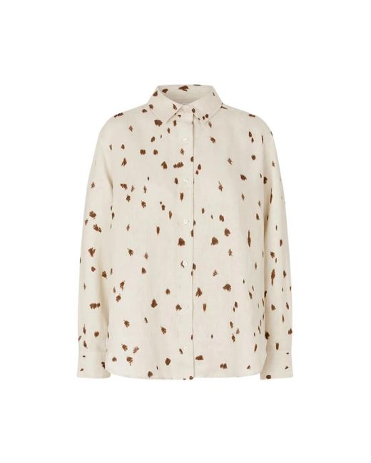 Samsøe & Samsøe Saloves Shirt in het Natural