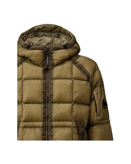 C P Company Green Down Jackets for men