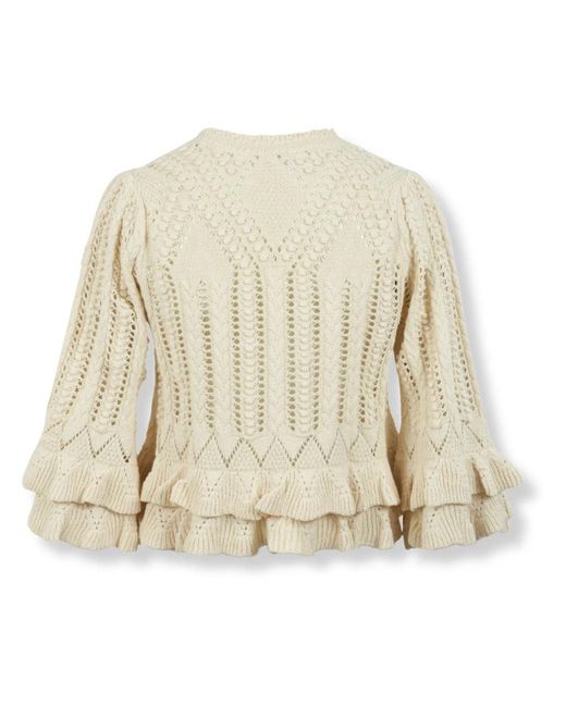 Isabel Marant Natural Round-Neck Knitwear