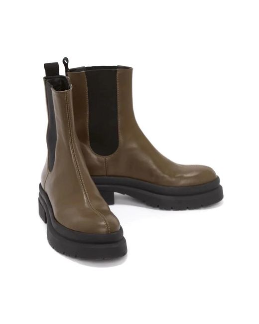 J.W. Anderson Brown Chelsea Boots