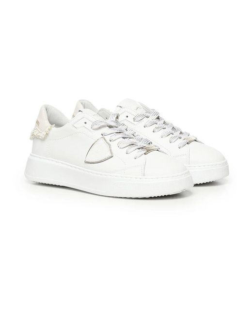Philippe Model White Sneakers