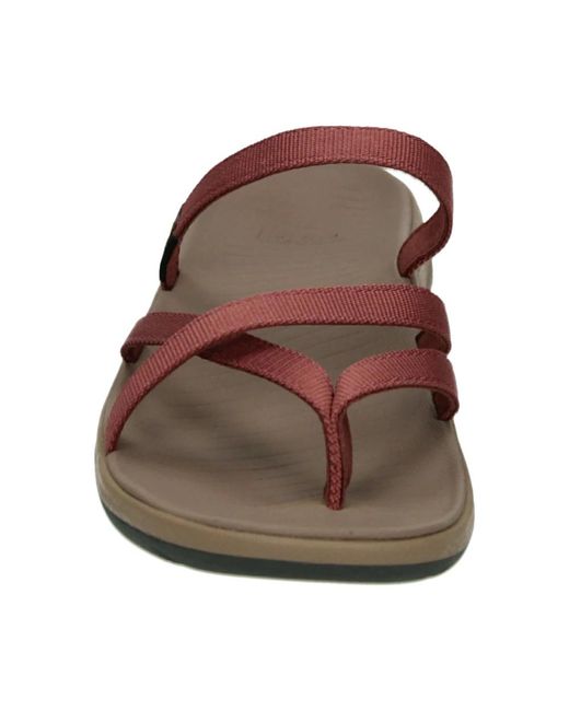Teva Schoenen ,Bruin ,Sportieve Slippers in het Brown