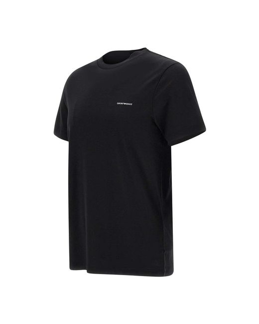 Emporio Armani Black T-Shirts for men