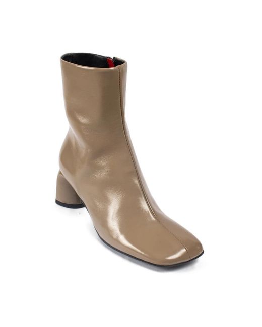 Halmanera Brown Stivaletto Ankle Boot