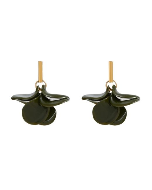 Earrings Malababa de color Green