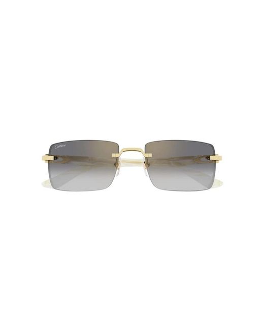 Cartier Metallic Sunglasses for men