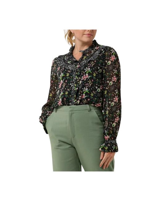 Pom Blouse 7042 in het Green