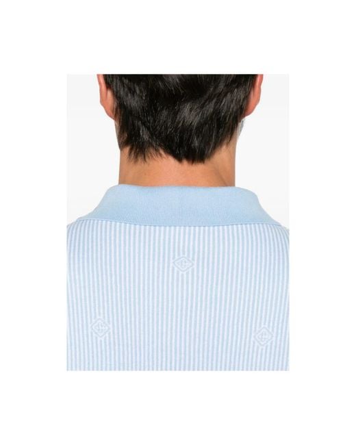 Casablanca Blue Polo Shirts for men