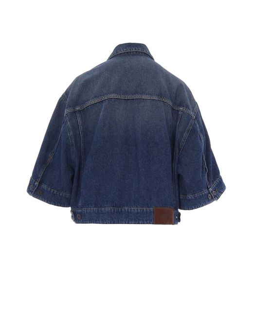 Denim Jackets Max Mara de color Blue