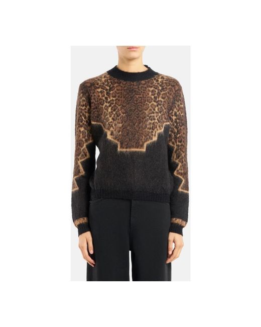 Dondup Black Round-Neck Knitwear