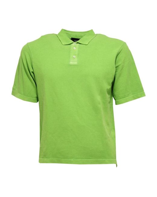DSquared² Tops ,Groen ,Piquet Korte Mouw T-Shirt in het Green voor heren