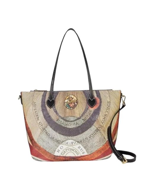 Gattinoni Gray Shopping Bags