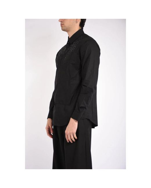 Patrizia Pepe Black Formal Shirts for men