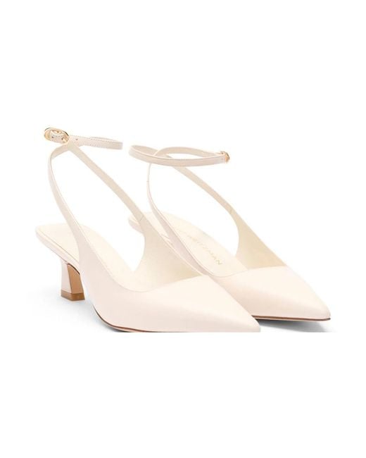 Stuart Weitzman White Pumps