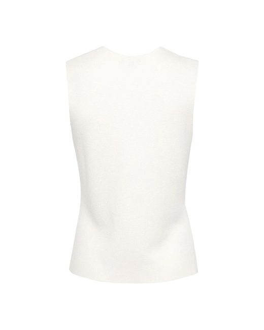 J.W. Anderson White Sleeveless Tops for men