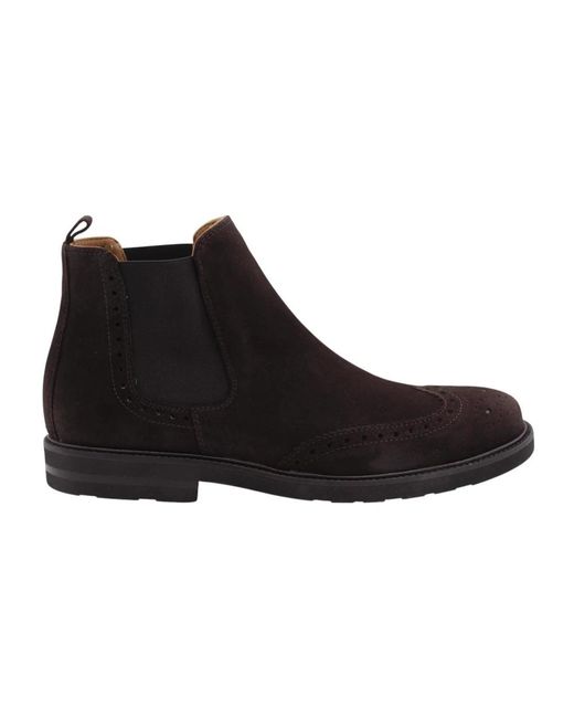CTWLK Black Chelsea Boots for men