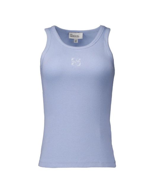 My Essential Wardrobe Blue Sleeveless Tops