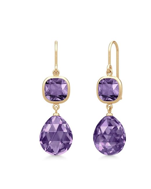 Earrings Julie Sandlau de color Purple