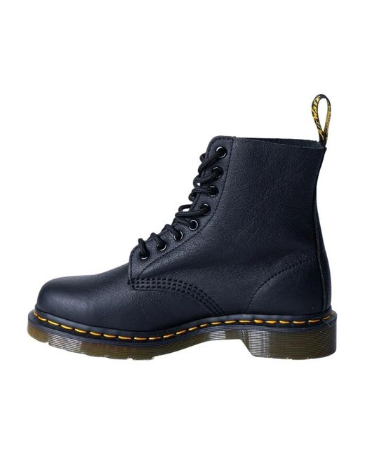 Botines pascal de cuero Dr. Martens de color Blue