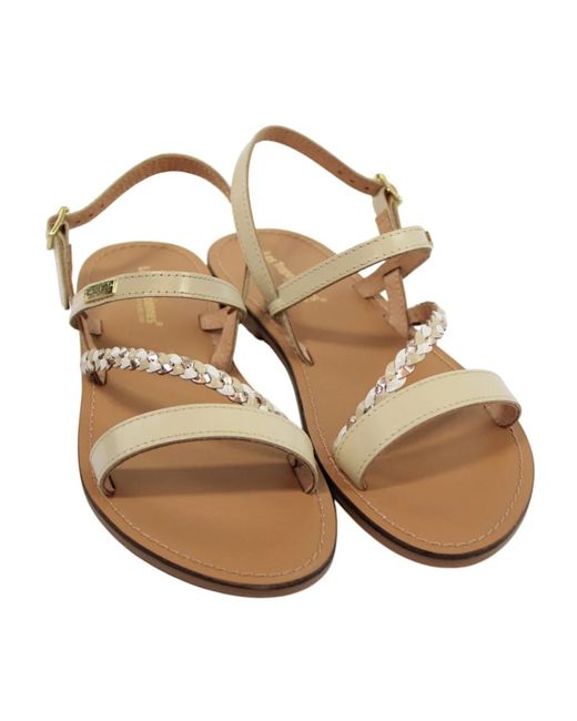 Les Tropeziennes Brown Flat Sandals