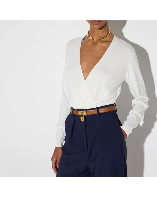 Elisabetta Franchi Brown Belts