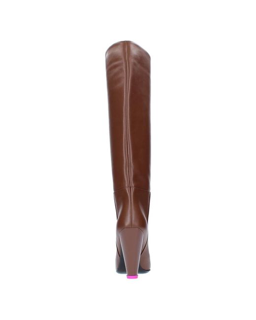 3Juin Brown Heeled Boots