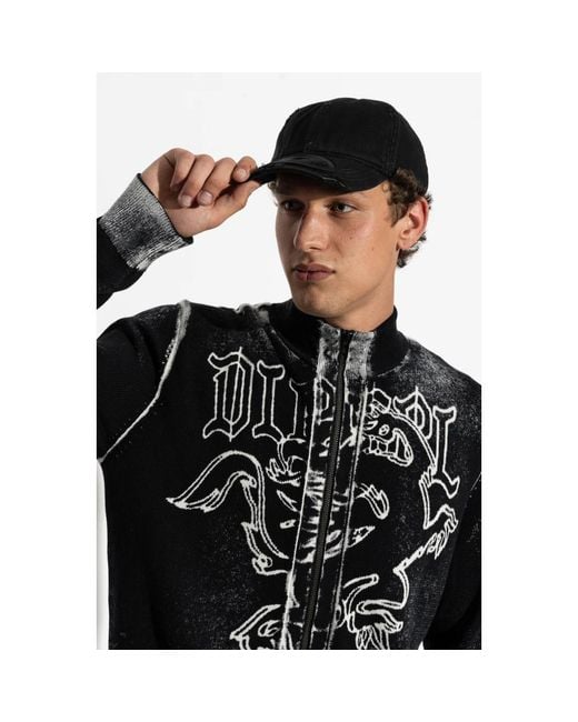 DIESEL C-Bigdov Baseball Cap in Black für Herren