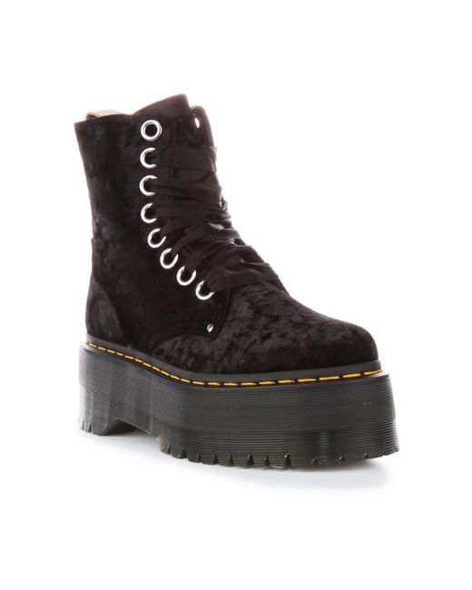 Dr. Martens Black Lace-Up Boots