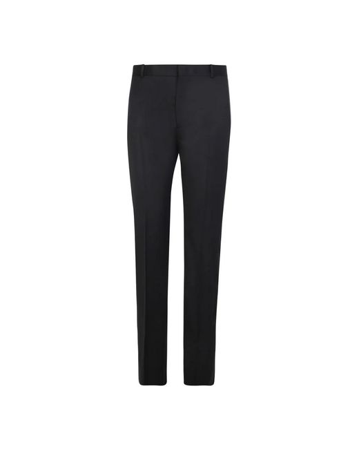 McQueen Blue Slim-Fit Trousers for men