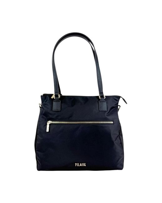 Alviero Martini 1A Classe Blue Shopping Bags