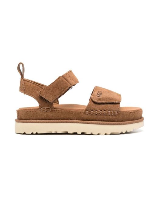 Ugg Brown Flat Sandals