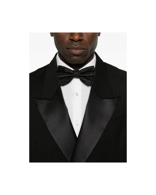 Reveres 1949 Black Double Breasted Suits for men