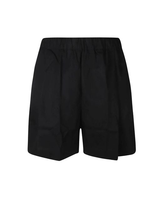 Laneus Black Short Shorts for men