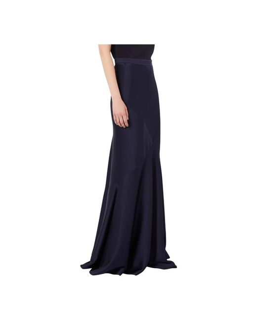 Max Mara Lange Rok in het Blue
