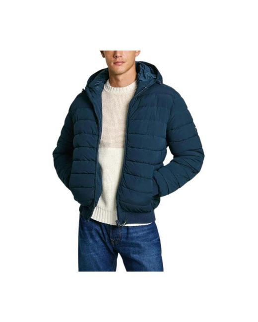 Pepe Jeans Moderne isolierte jacke für männer in Blue für Herren