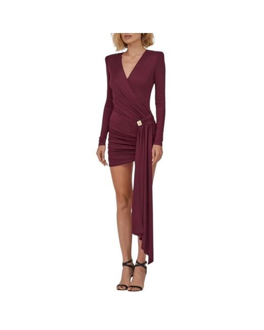 Elisabetta Franchi Red Party Dresses