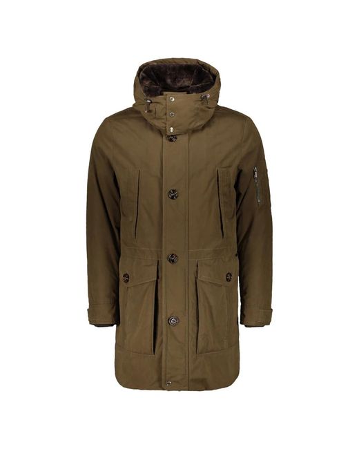 Parkas di Moorer in Green da Uomo
