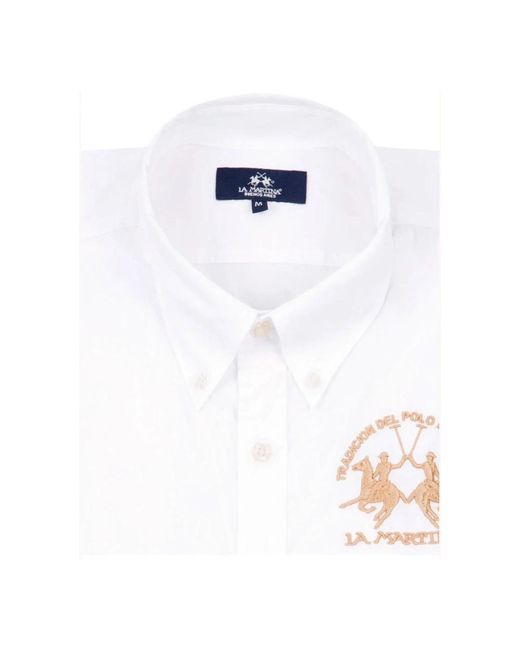 La Martina Shirts in White für Herren