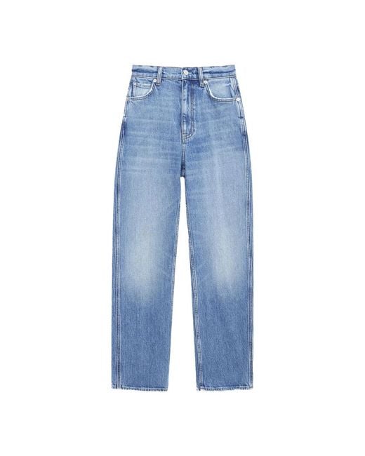 Anine Bing Blue Loose Fit Jeans