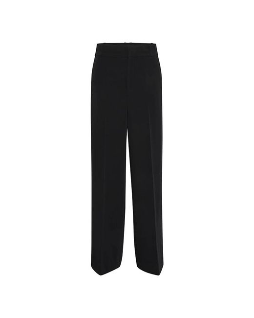 Inwear Black Wide Trousers