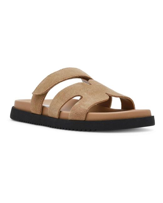 Steve Madden Brown Sliders