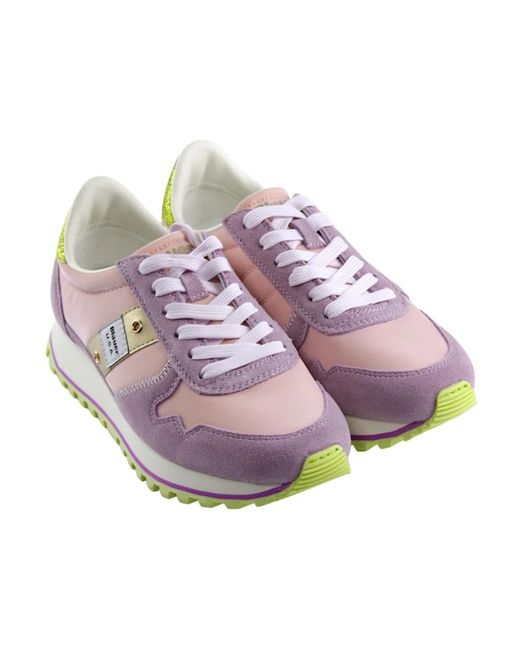 Blauer Purple Sneakers