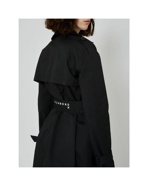Coats > trench coats RICHMOND en coloris Black