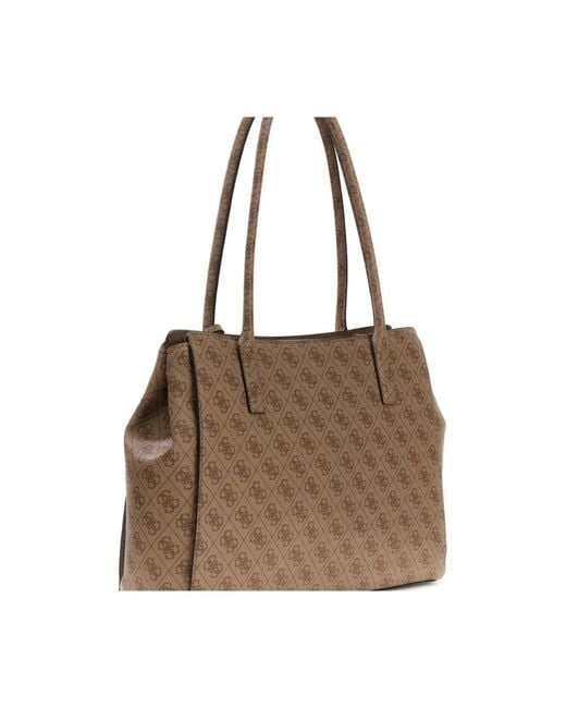 Guess Brown Shopping Bags