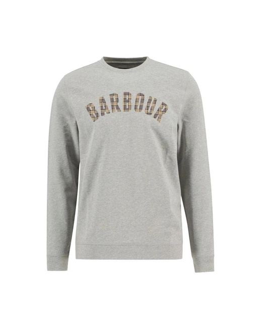 Barbour Gray Sweatshirts for men