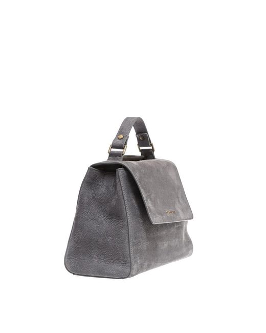 Orciani Gray Handbags