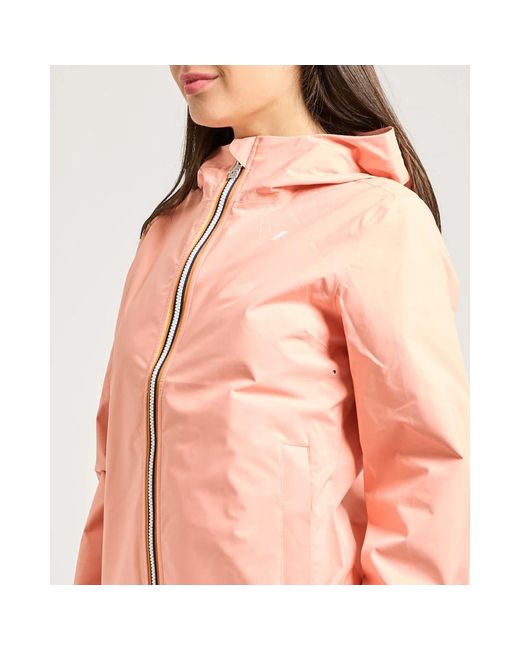 Rain Jackets K-Way de color Pink
