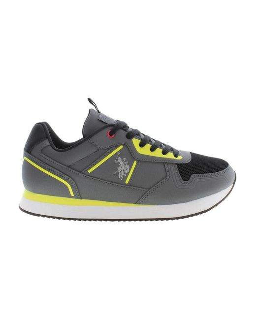 U.S. POLO ASSN. Gray Sneakers for men