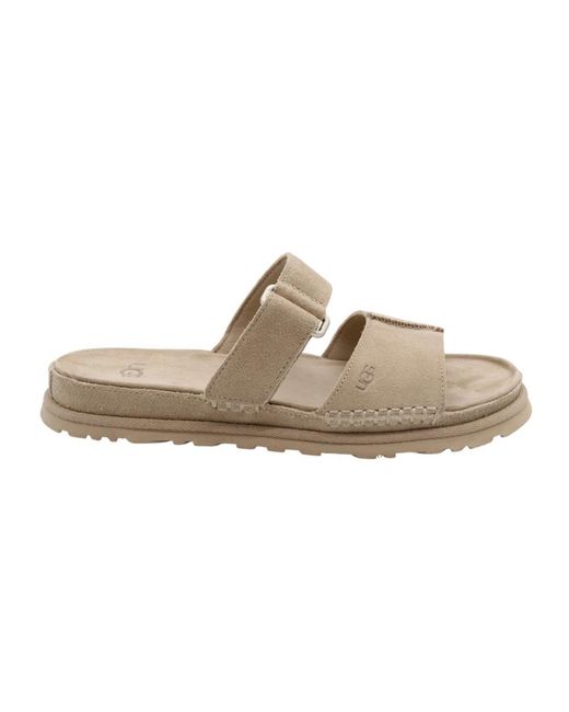 Sliders Ugg de color Natural