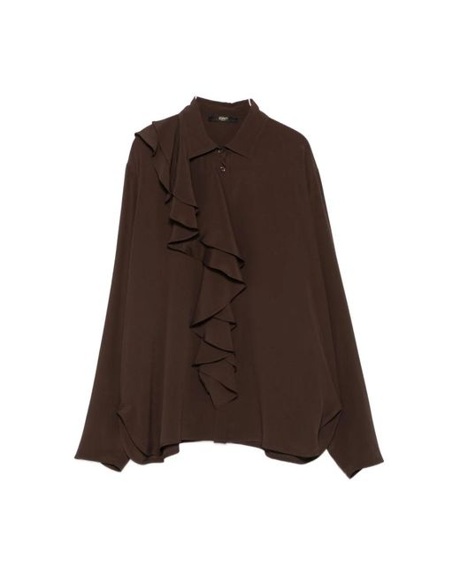 Seventy Women's Brown Shirts